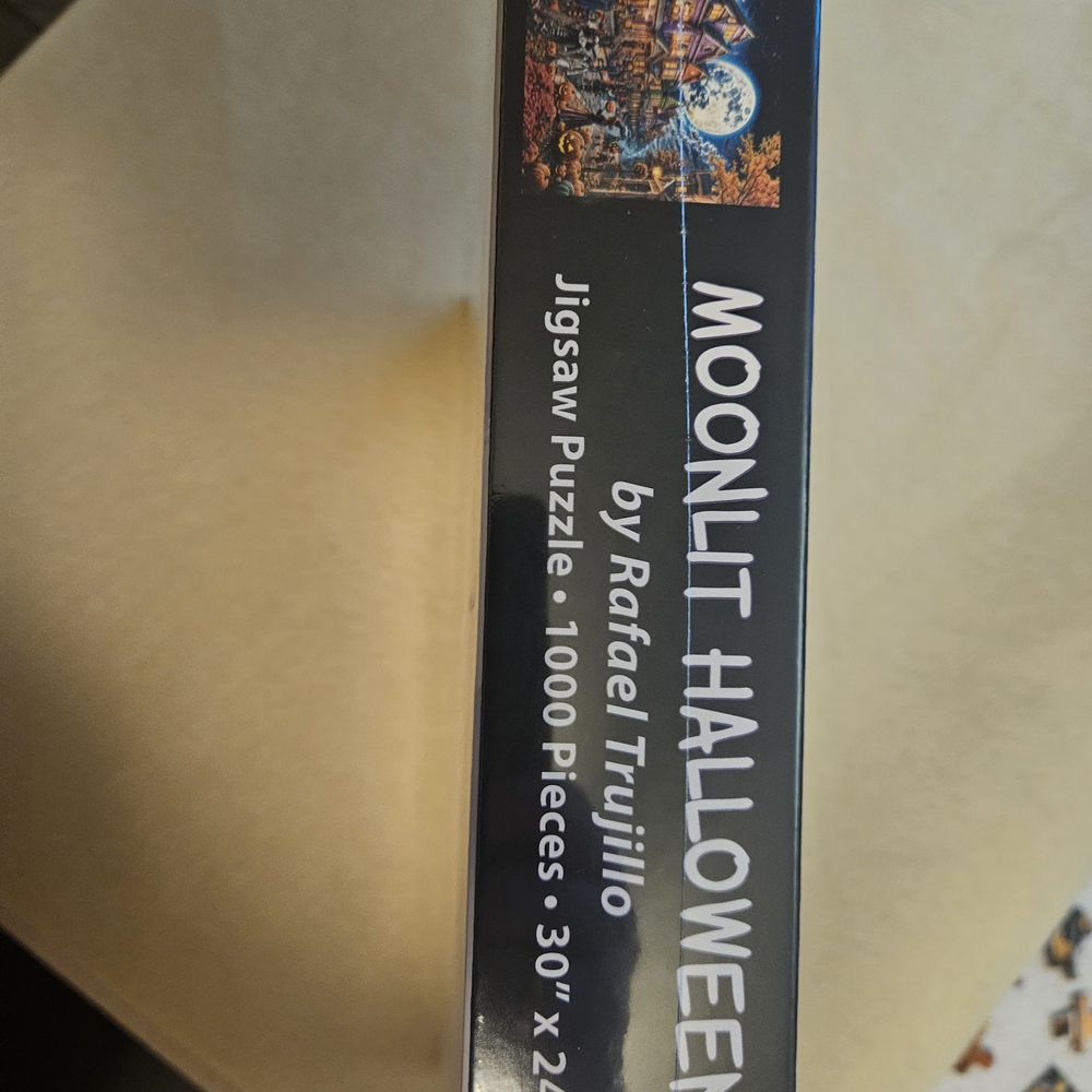 NEW Vermont Christmas Company Moonlit Halloween Puzzle - Picture 2 of 2